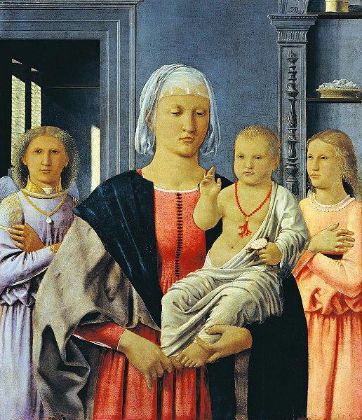 Piero della Francesca Madonna di Senigallia china oil painting image